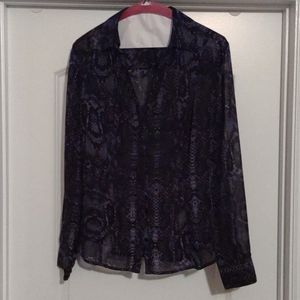 Shear blouse